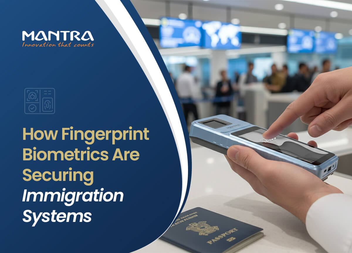 Fingerprint technology securing immigration checkpoints with biometric verification