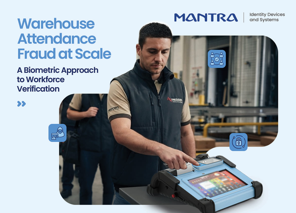 Biometric Terminals for Large Retail Warehouse and Back-of-House Staff