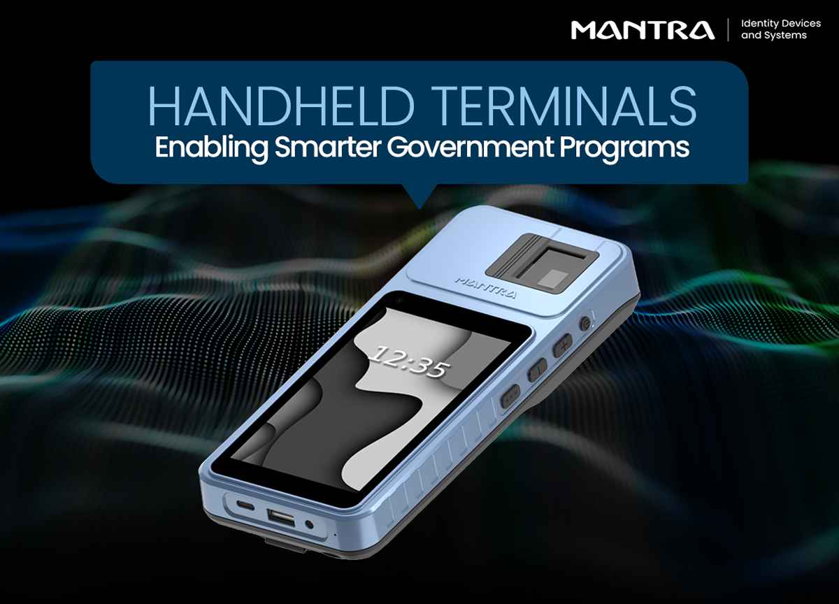 Handheld terminals vital for government programs