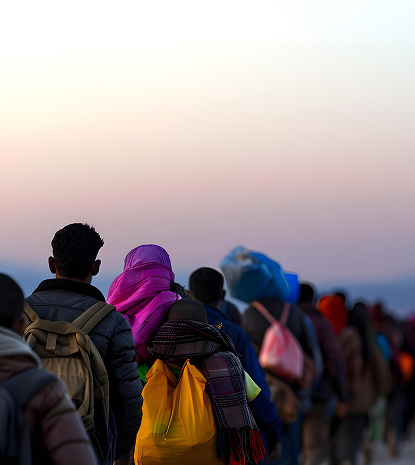Refugee registration with MOXA 71