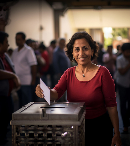 Voter registration with MOXA 7E