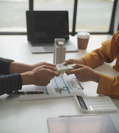 Assisted financial services with mTerminal100