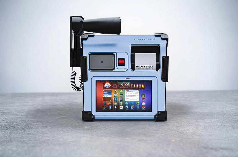 mTerminal100 biometric payment platform