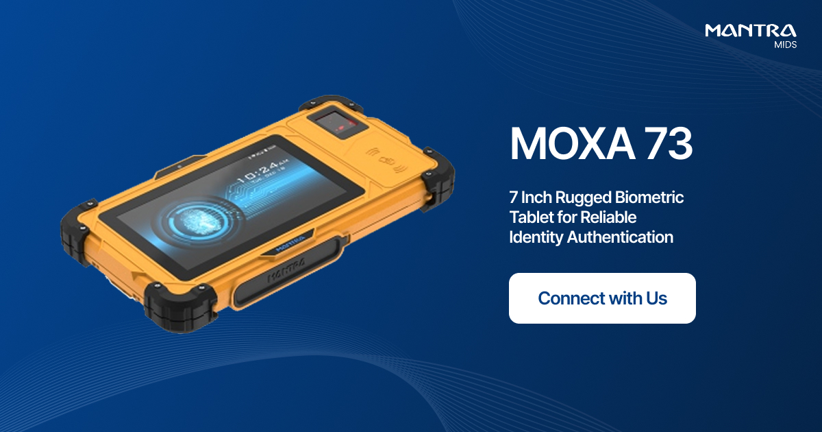 7-Inch Portable Rugged Biometric Tablet for Secure Identification ...